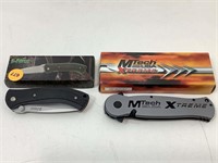 2 NIB knife. GForce, MTech.