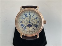 Watch Marked Stauer Leather Band