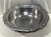 15" Large Metal Serving Bowl