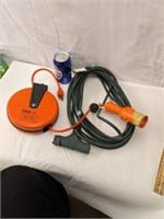 Carol Retractable Work Light and Extension Cord