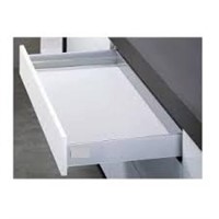 Pull Out Drawer Metal White 16 X 17 Inches