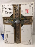Metal Cross 14" x 11', NIP, and Other