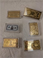 Faux Gold Bars and Other