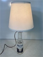 Corona Beer Bottle Lamp, 17.5in Tall