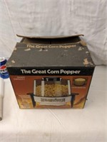 The Great Corn Popper Like New in Box