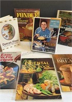 COOKBOOKS EMERIL’S POTLUCK, FONDUE AND TABLETOP