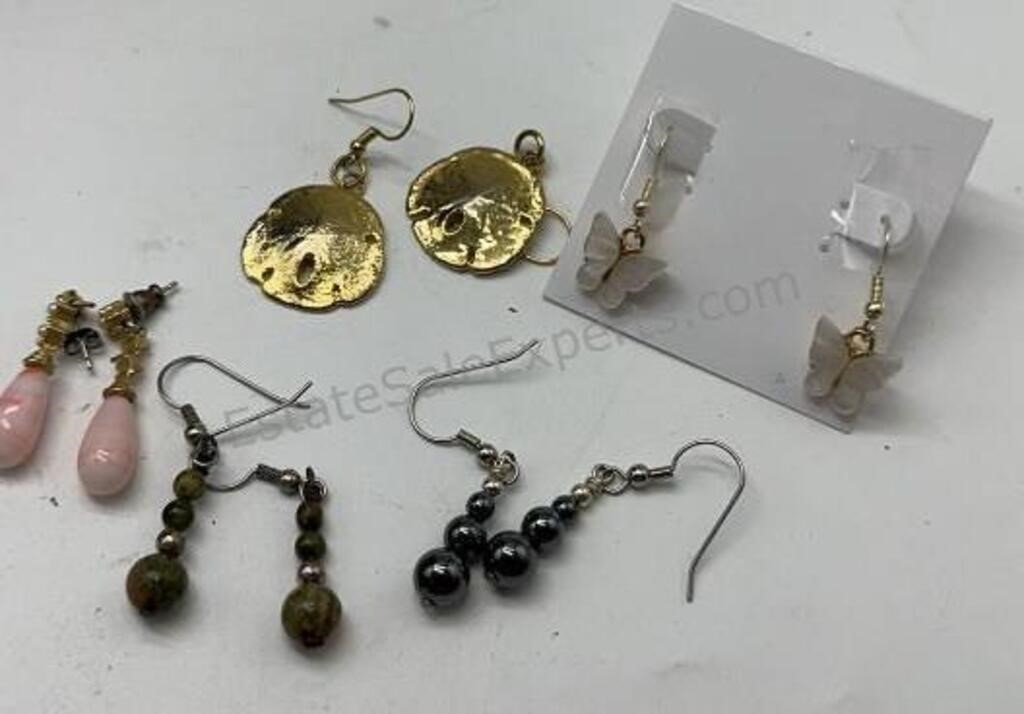 Pierced Earrings 5 Pairs