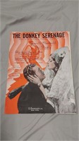 The Donkey Serenade song book