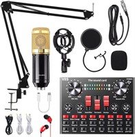 $109 ALPOWL Condenser Microphone Bundle with V8s