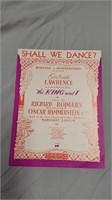 The King and I Shall We Dance song book