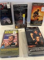 New VHS TAPES MOVIES Including THE BLAIR WITCH