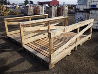 116"x 59" Truss Bridges W/ Rails