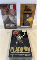 NEW VHS MOVIES Including THE GODFATHER, TITANIC