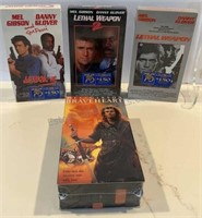 NEW VHS MOVIES MEL GIBSON MOVIES INCLUDING LETHAL