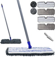 $95 Masthome Flat Dust Mop,Microfiber Flip Mop