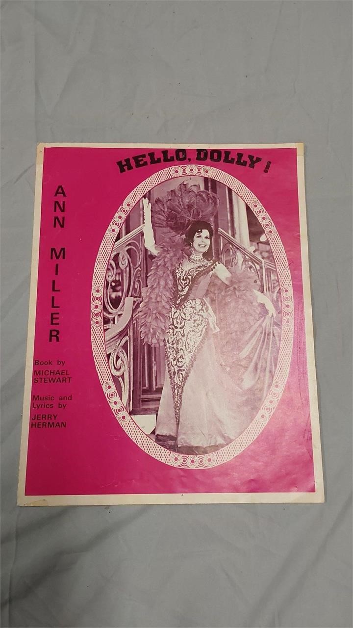 Hello Dolly program 1971
