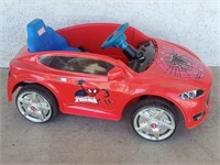 Spiderman Ride On Car, No Charger