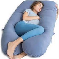 Chilling Home Prgnancy Pillow, Light Blue.