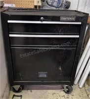 CRAFTSMAN TOOL CHEST ON WHEELS 27” x 14” x