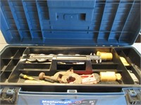 MASTERCRAFT PLASTIC TOOLBOX WITH CONTENT