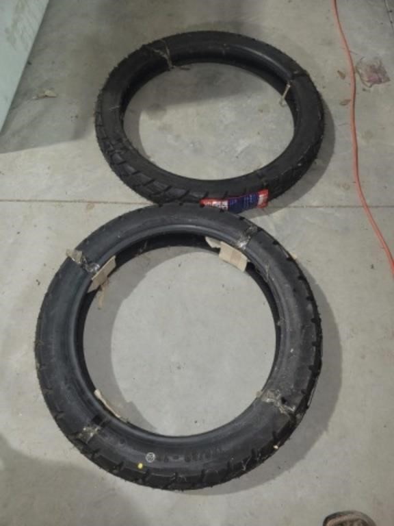 New Motorcycle Tires