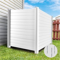 $127  Beimo Fence 50Hx50W  White  2 Panels