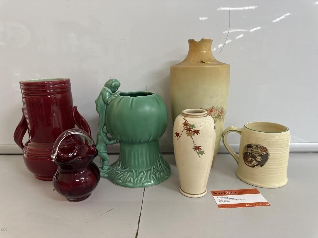 Selection Vases / Pottery