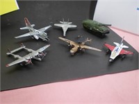 Military Aircraft Die Cast and Tank