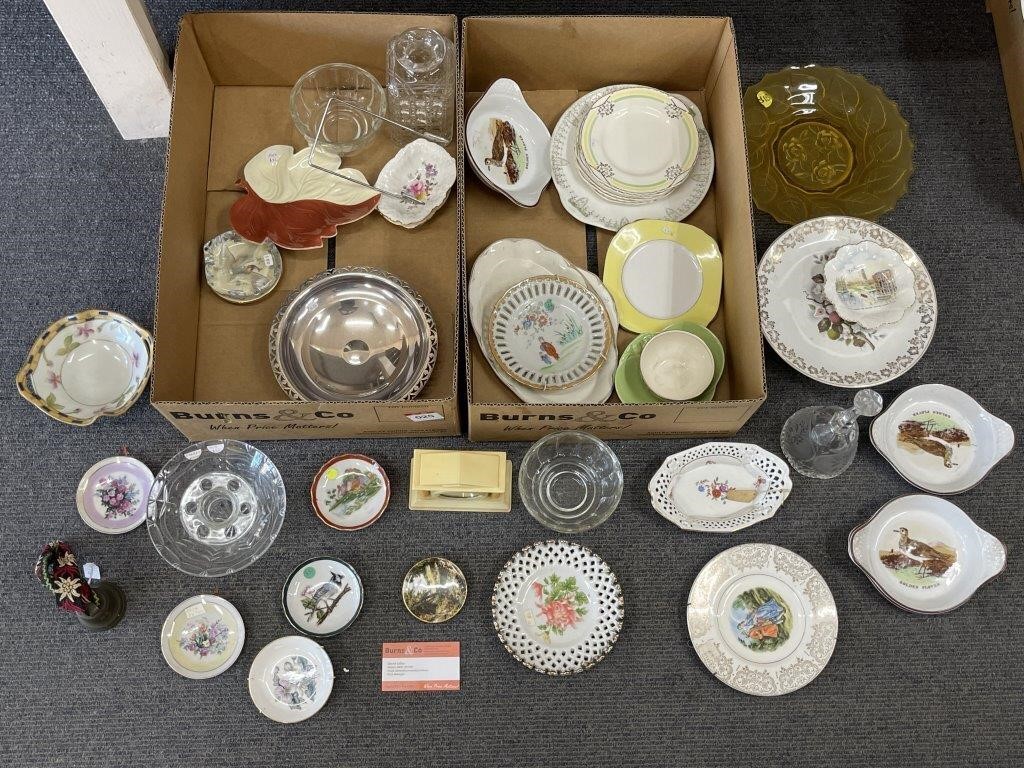 Selection Vintage China / Crockery / Glassware