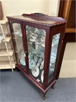 Queen Anne Mirror Backed China Cabinet 930x1330