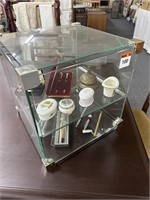 Glass Shop Display inc Contents. Cabinet A/F