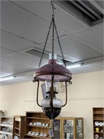 Vintage Original Kerosene Hanging Lamp H800mm