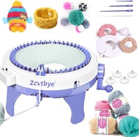 $60  48 Ndl Knitting Machine with Pom Maker  BLUE