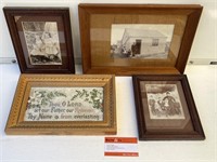 Selection Early Framed Photos etc