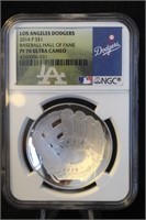 2014-P Baseball Hall of Fame PF70 Silver Dollar