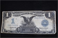 1899 $1 Silver Certificate *Black Eagle Large Note