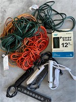 Assorted Extension Cords and Power Strips