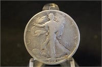 1921-D Walking Liberty Silver Half Dollar