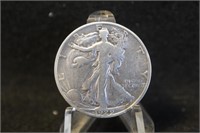 1929-D Walking Liberty Silver Half Dollar