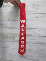 1968 GEORGE C. WALLACE PRESIDENTIAL CAMPAIGN TIE
