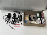 Selection Music Accessories. / Microphone/ Tapes
