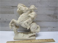 ALABASTER CARVED NAPOLEON