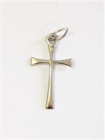 Sterling  Cross Pendant   C