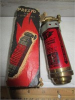 PRESTO HANDHELD FIRE EXTINGUISHER