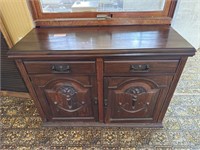 Nice Carved Timber Sideboard 1200x830