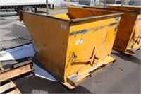 5,500 Lb Dump Hopper Bin