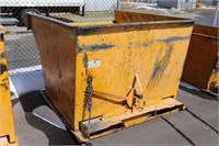 5,500 Lb Dump Hopper Bin