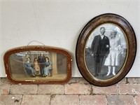 2 x Early Family Photos in Frames