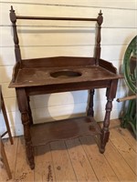 Vintage Timber Wash Stand 740x1200