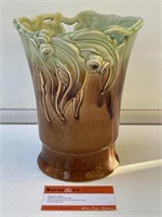 Nice TRENT POTTERY Gum Leaves Vase H215